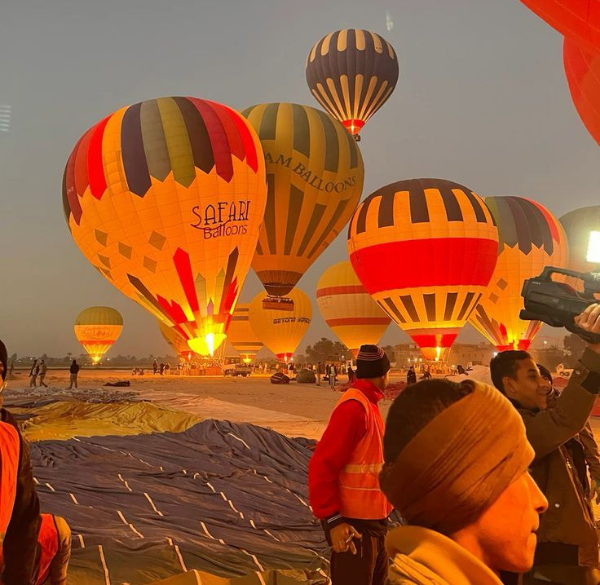 Globo aerostático en Marrakech